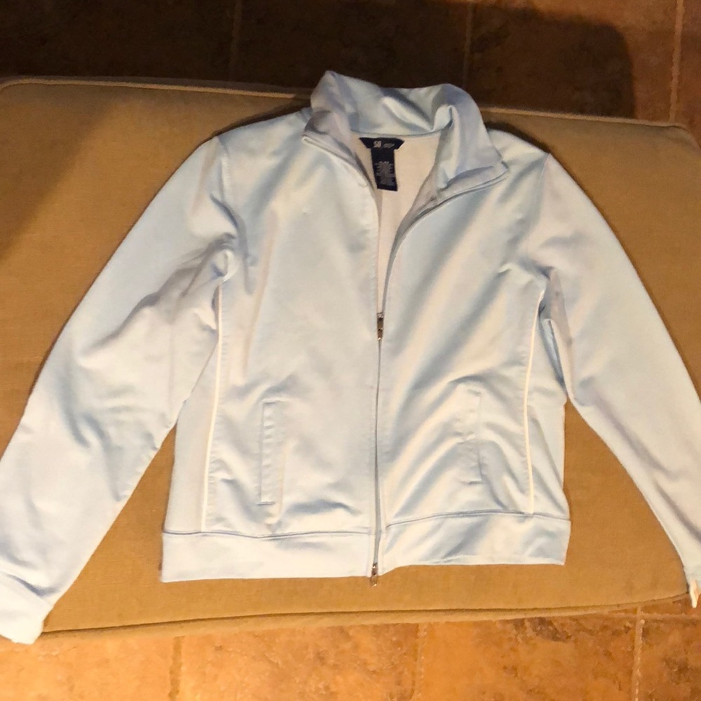 Zip-up sweat shirt